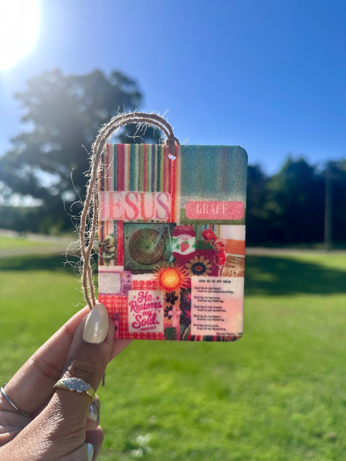 Felt Car Freshie (Fragrance sold separately)